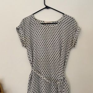 White patterned dress from Pink Rose size S-M